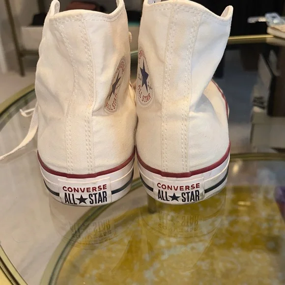 Converse Chuck Taylor All Star Canvas High Top Shoe Cream - Picture 4 of 9